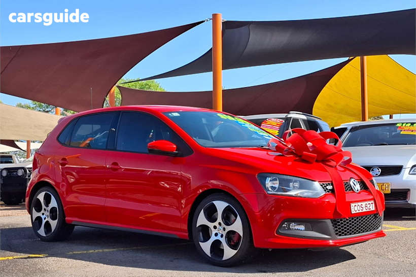 Red 2013 Volkswagen Polo Hatch GTI F
