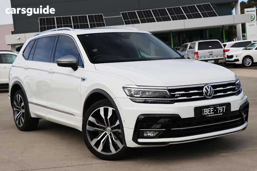 White 2019 Volkswagen Tiguan SUV 162TSI HIGHLINE ALLSPACE 4WD