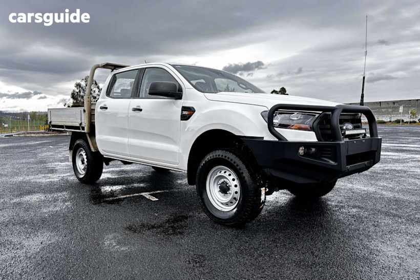 White 2020 Ford Ranger Ute Tray XL 4X4