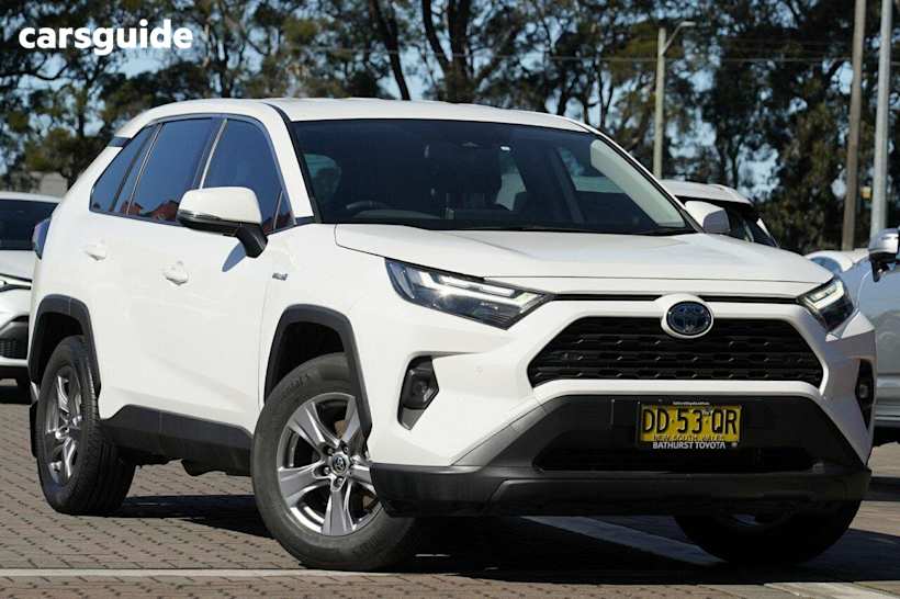 White 2021 Toyota RAV4 SUV GX F