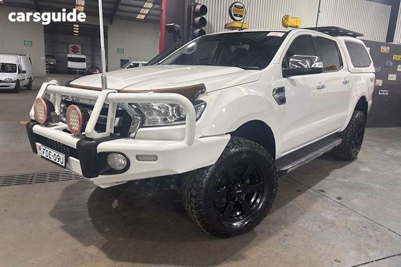 White 2016 Ford Ranger Dual Cab Utility Xlt 3.2 (4X4)