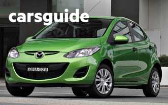 Blue 2012 Mazda 2 Hatchback Neo