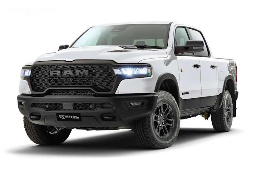 Silver 2025 Ram 1500 Crew Cab Utility Rebel Hurricane