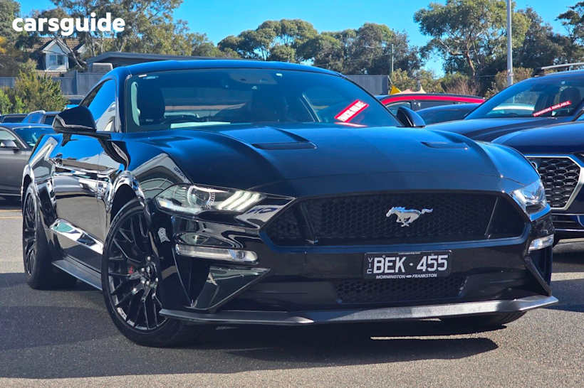 Black 2017 Ford Mustang Coupe Fastback Gt 5.0 V8