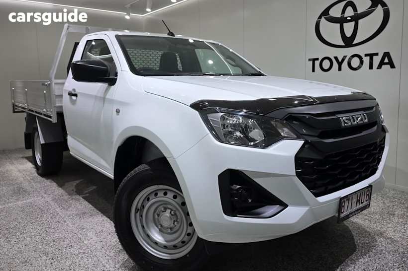 White 2025 Isuzu D-MAX Cab Chassis Sx (4X2) High-Ride