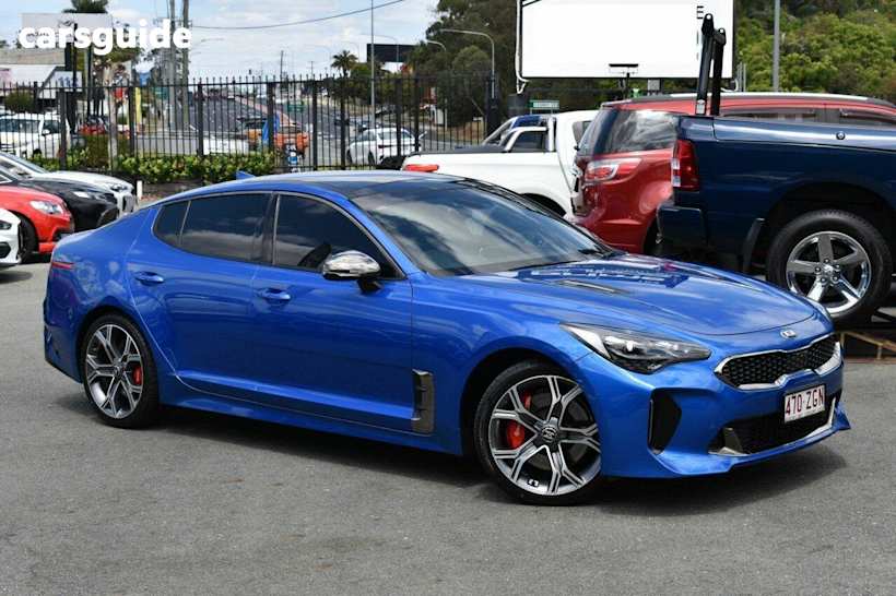 Blue 2019 Kia Stinger Sedan GT R