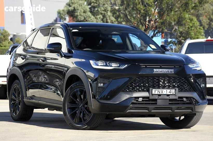 Black 2024 GWM Haval H6GT Wagon Ultra Phev (4Wd)