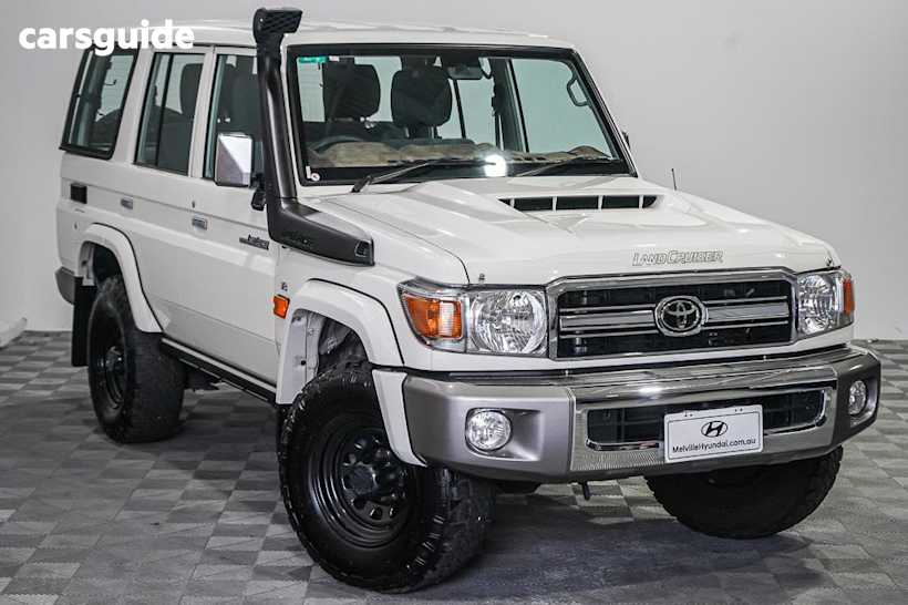 White 2023 Toyota Landcruiser Wagon Lc76 Gxl