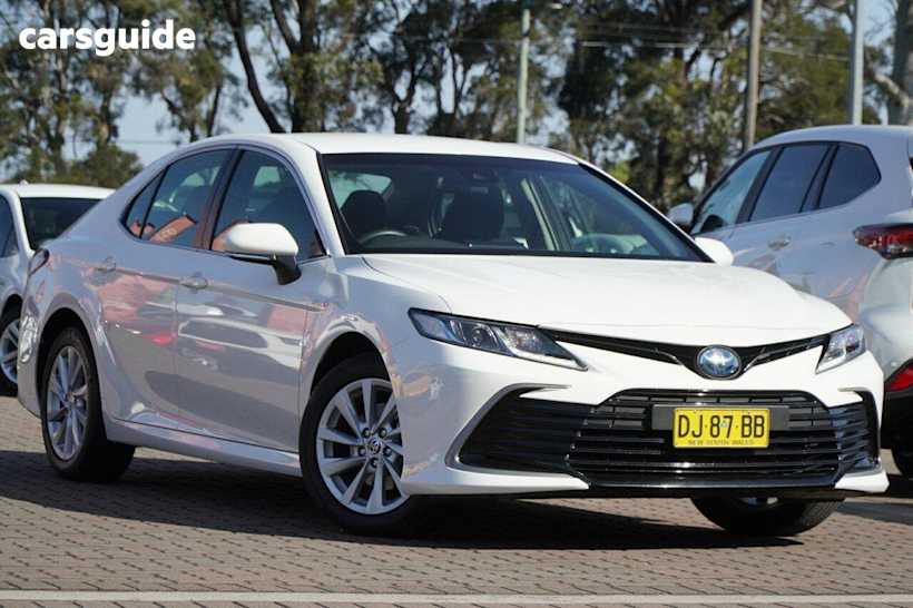 White 2023 Toyota Camry Sedan ASCENT F