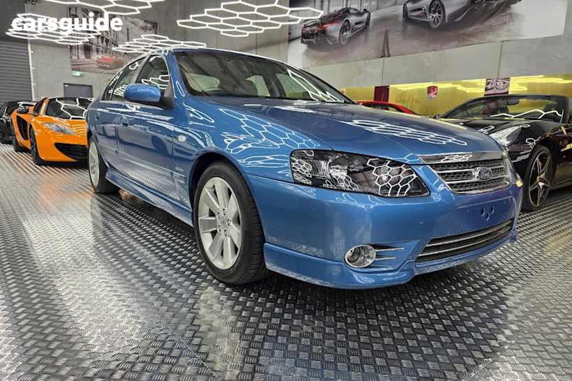 Blue 2007 Ford Fairmont Sedan GHIA R
