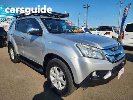 Silver 2014 Isuzu MU-X SUV LS-T 4X4