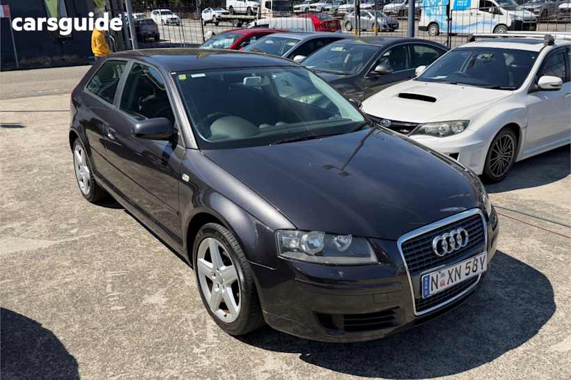 Grey 2006 Audi A3 Hatchback 1.6 Attraction