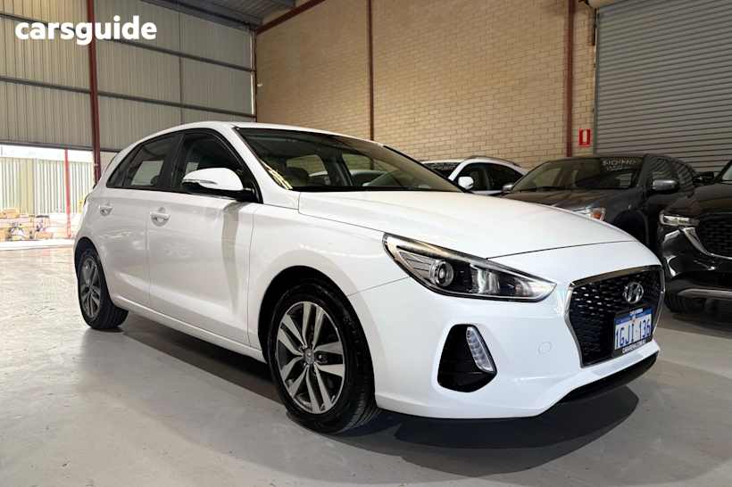 White 2017 Hyundai I30 Hatch ACTIVE F