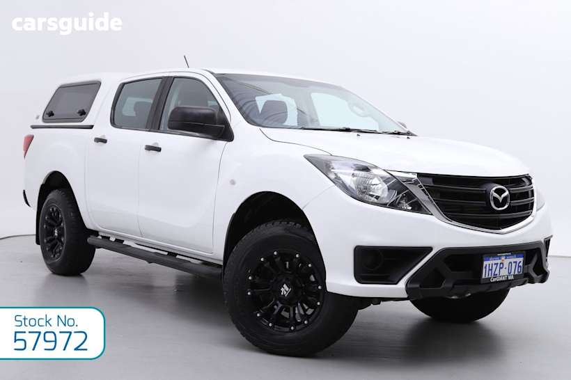 White 2020 Mazda BT-50 Dual Cab Utility Xt (4X2) (5Yr)