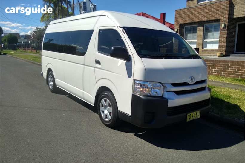 White 2018 Toyota HiAce OtherCar COMMUTER R