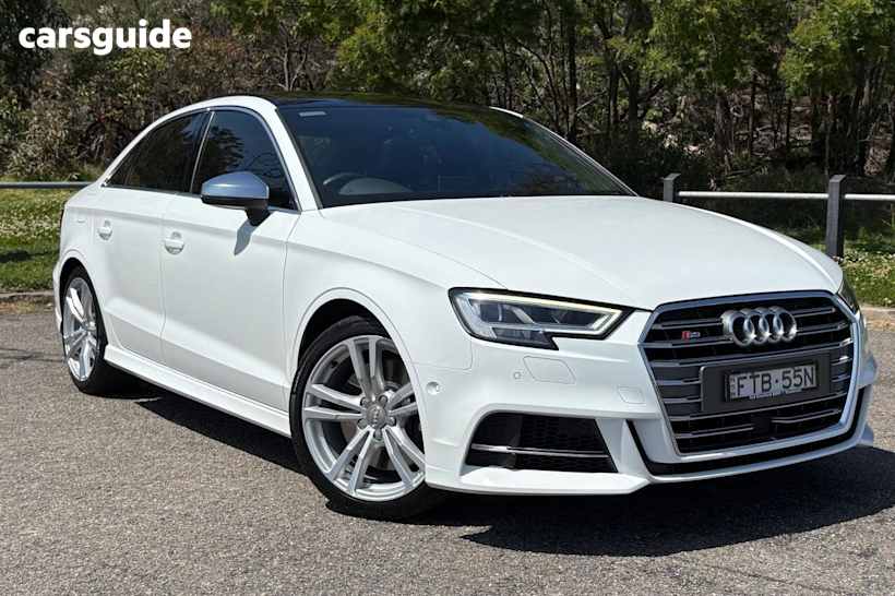 White 2019 Audi S3 Sedan 2.0 Tfsi Quattro