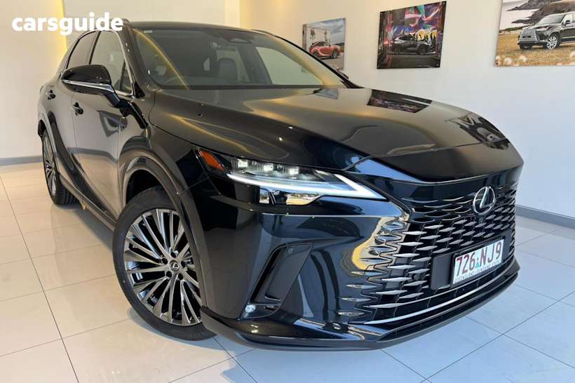 Black 2024 Lexus RX SUV RX350H SPORTS LUXURY 4X4