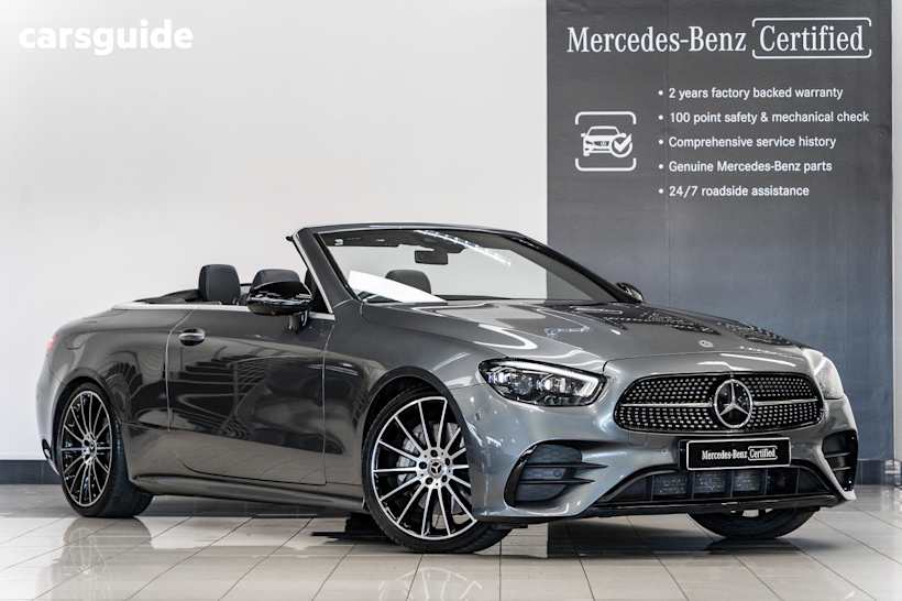 Grey 2020 Mercedes-Benz E-CLASS Convertible E300 R