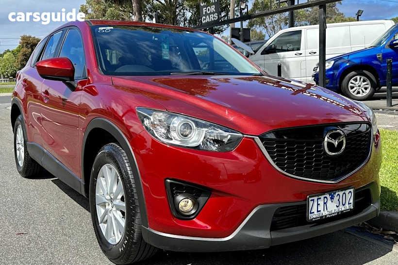 Red 2012 Mazda CX-5 Wagon Maxx Sport (4X4)
