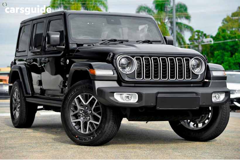 Black 2024 Jeep Wrangler SUV UNLIMITED OVERLAND 4X4