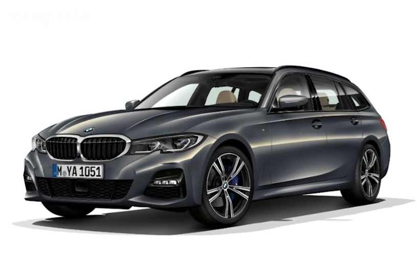 Grey 2021 BMW 330I Wagon Touring M Sport