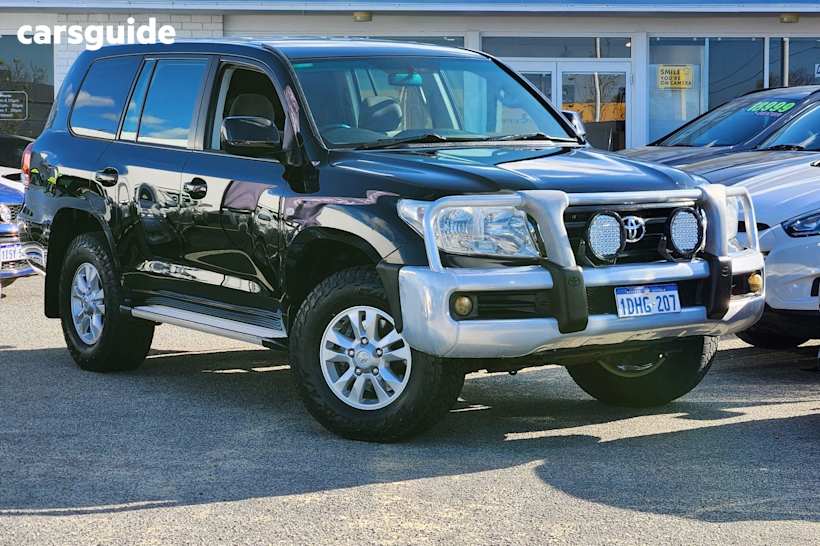 Black 2010 Toyota Landcruiser SUV GXL 4X4