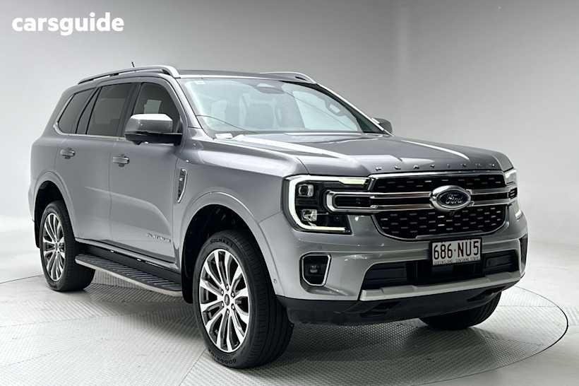 Silver 2022 Ford Everest SUV PLATINUM 4X4