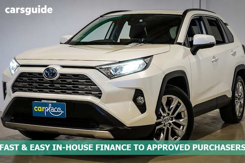 White 2019 Toyota RAV4 Wagon Cruiser (2Wd)