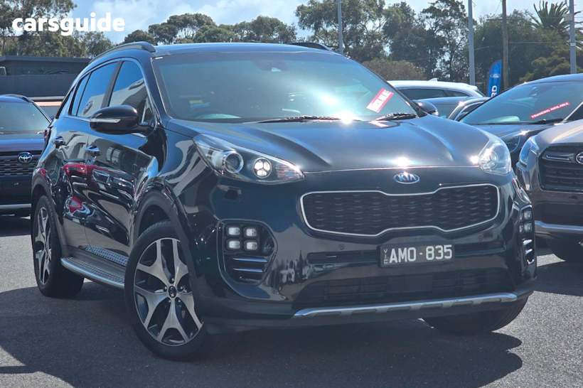 Black 2016 Kia Sportage Wagon Gt-Line (Awd)