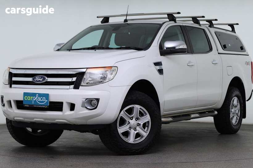 White 2015 Ford Ranger Dual Cab Utility Xlt 3.2 (4X4)