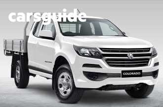 White 2017 Holden Colorado Space Cab Chassis Ls (4X4)