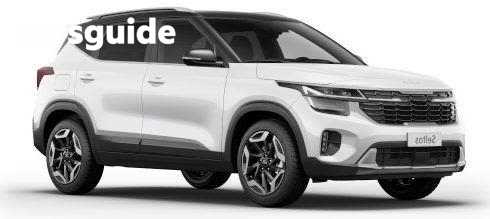 Black 2025 Kia Seltos Wagon Gt-Line (Awd) (Two-Tone)