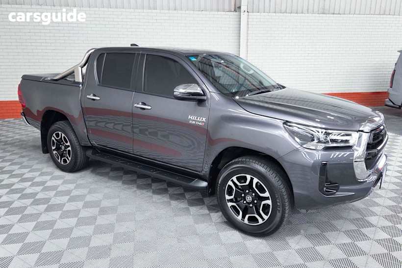 Grey 2022 Toyota Hilux Ute Tray SR5 4X4