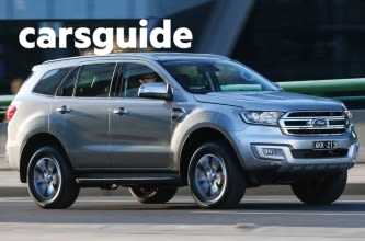 Grey 2018 Ford Everest Wagon Trend (Rwd)