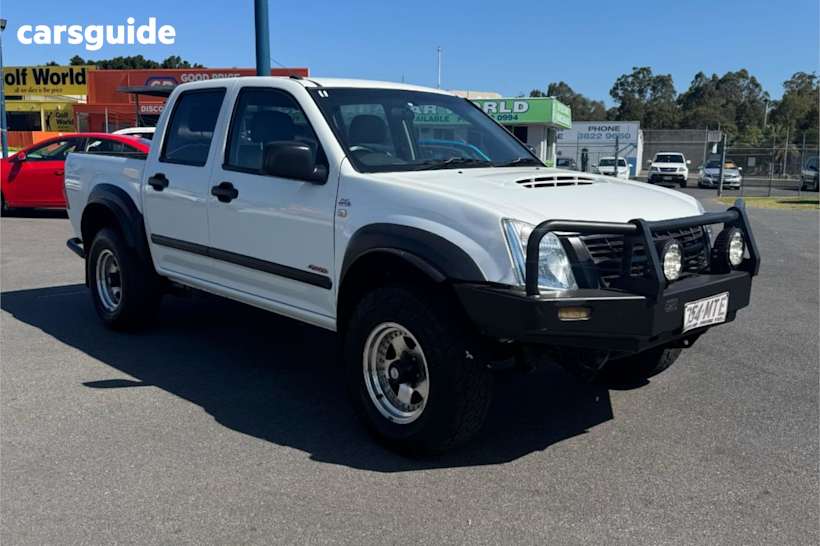 White 2007 Holden Rodeo Crew Cab Pickup Lx (4X4)