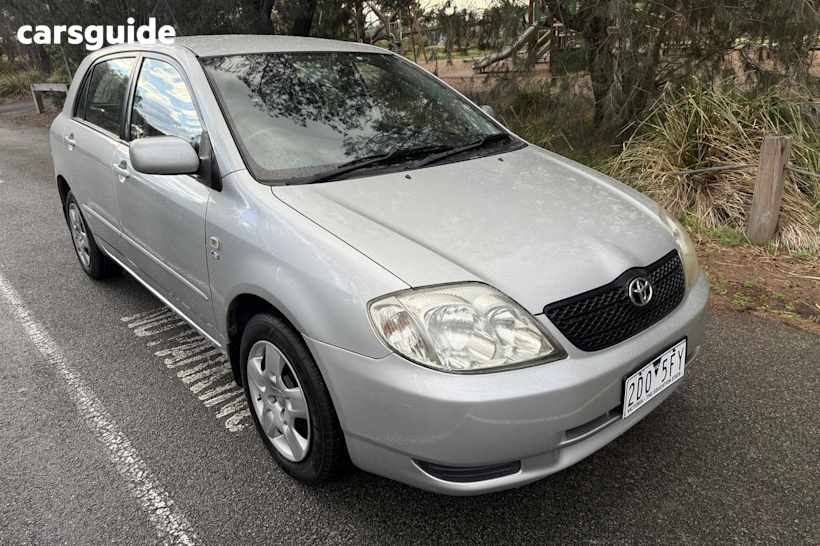 2002 Toyota Corolla Hatchback Ascent Seca