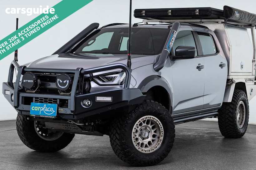 Silver 2021 Isuzu D-MAX Crew Cab Utility X-Terrain (4X4)