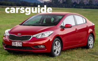 White 2013 Kia Cerato Sedan S