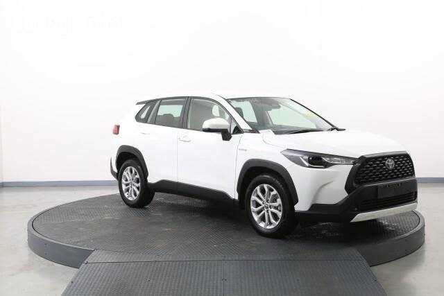 White 2023 Toyota Corolla Cross Wagon GX 2WD Hybrid