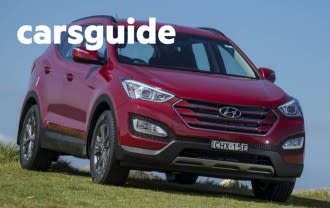 Black 2014 Hyundai Santa FE Wagon Active Crdi (4X4)