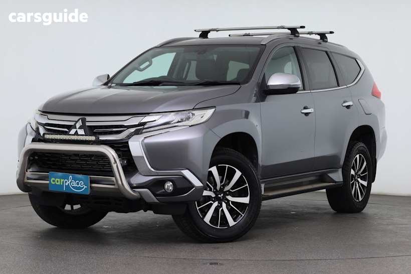 Grey 2017 Mitsubishi Pajero Sport Wagon Gls (4X4) 7 Seat