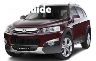 White 2015 Holden Captiva Wagon 7 Ltz (4X4)