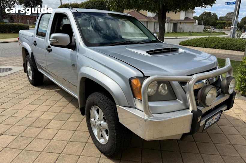 Silver 2011 Holden Colorado Ute Tray LX 4X4
