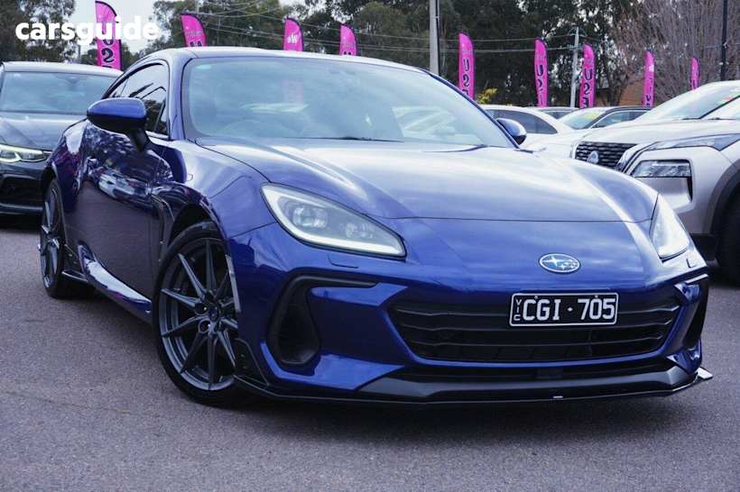 Blue 2022 Subaru BRZ Coupe S