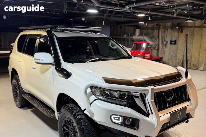 White 2022 Toyota Landcruiser Prado SUV GXL 4X4
