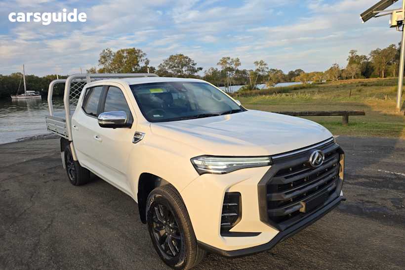 White 2022 LDV T60 Double Cab Utility Max Luxe (4X4)