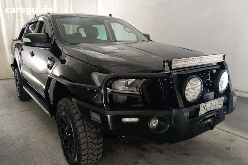 Black 2020 Ford Ranger Double Cab Pick Up Fx4 3.2 (4X4) Special Edition