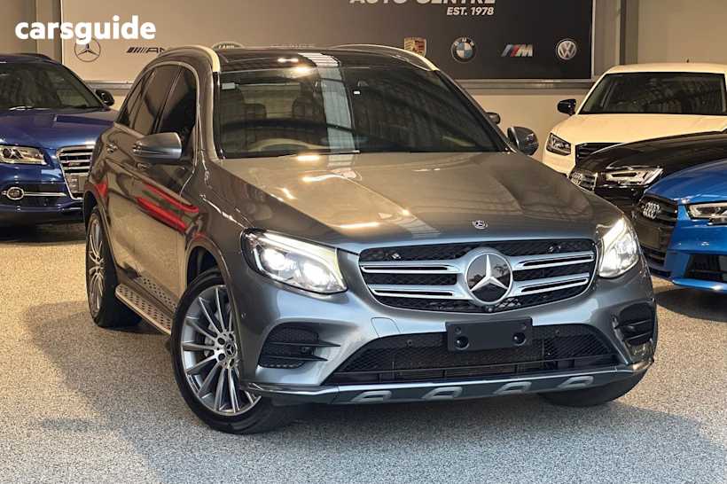 Grey 2017 Mercedes-Benz GLC-Class SUV GLC250 D 4WD