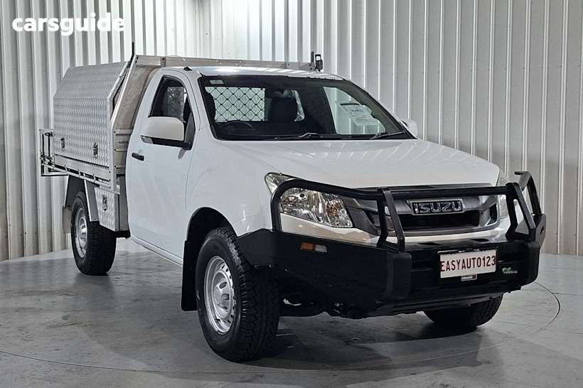 White 2016 Isuzu D-MAX Cab Chassis Sx (4X4)