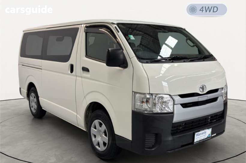 White 2018 Toyota HiAce Commercial LONG DX 4WD
